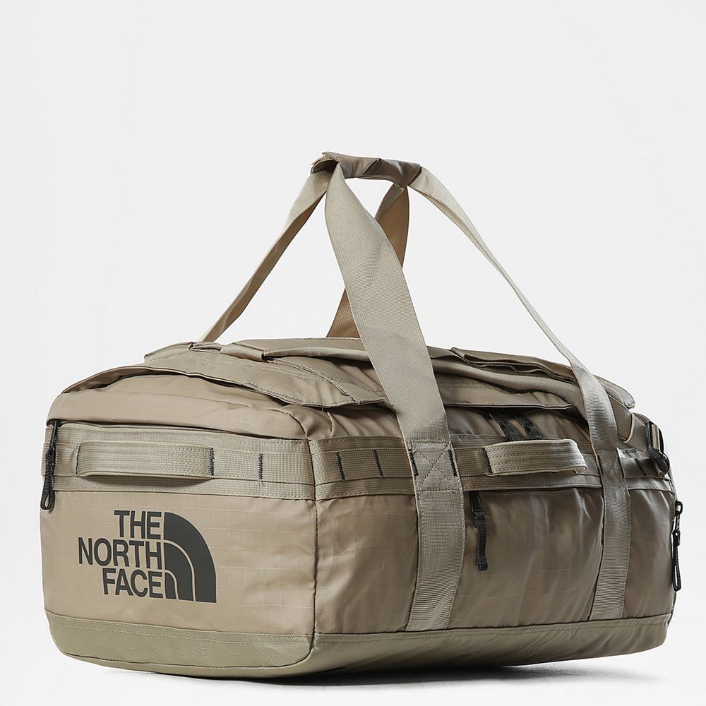 The North Face Duffel Bag Mens Australia - The North Face Base Camp Voyager 42L Khaki / Grey (KES-34